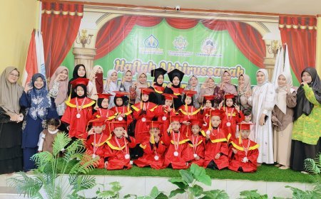 Haflah Akhirussanah TK Akhlak Cendekia Muslim: Penuh Haru dan Keceriaan