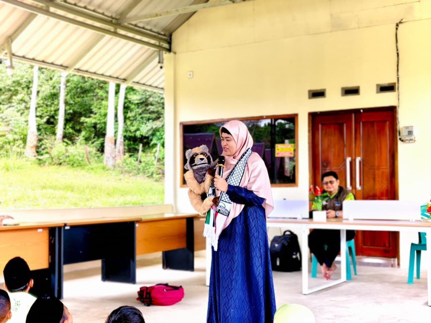 Dongeng Kemanusiaan Bangkitkan Empati Santri Cendekia Muslim untuk Palestina