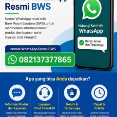 Nomor WhatsApp resmi bank wori saudara