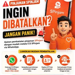 Membatalkan pinjaman Shopee Spinjam Yang Sudah cair