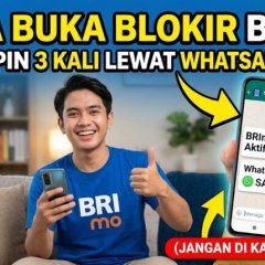Begini cara lupa PIN akun BRImo layanan buka blokir